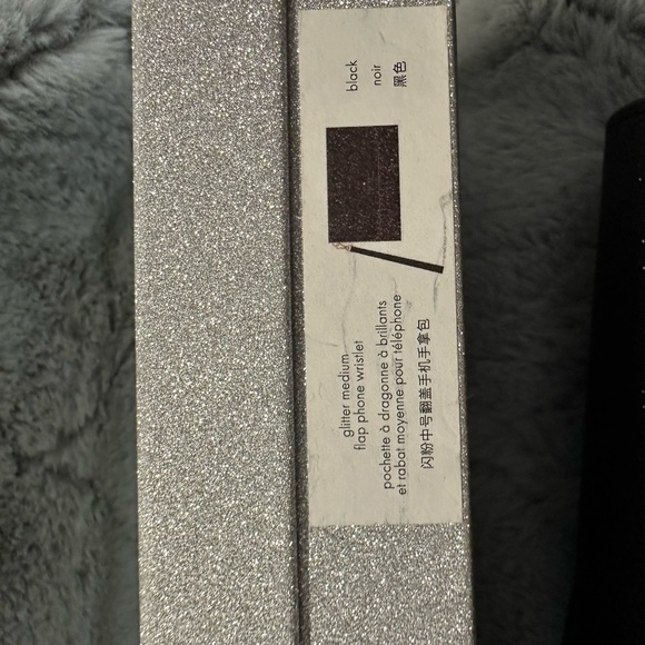 Kate Spade Sparkling Black Wristlet - Picture 8 of 9